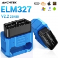 Anchtek Mini OBD II Car Diagnostic Scanner OBD2 Auto Code Reader V018 ELM327 V2.2 Bluetooth 5.0 Repair Tools For Android/IOS|Cod