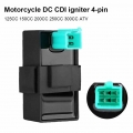 New 4 Pin DC CDI Box Ignition Square Type Plug for 125CC 150CC 200CC 250CC 300CC ATV Dirt Pit Go Kart Motorcycle Accessories|Mot