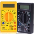 Lcd Digital Multimeter Ac/dc 750/1000v Digital Mini Handheld Multimeter For Voltmeter Ammeter Ohm Tester Meter With Probe - Inst