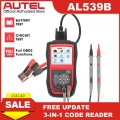 Autel Autolink Al539b Obdii Scanner Automotive Electrical Test Tool Obd 2 Car Diagnostic Code Reader Battery Tester Pk Al539 - C