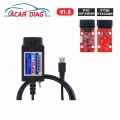 BEST ELM 327 V1.5 USB Works On Forscan HS CAN /MS CAN Car OBD2 Scanner OBDII Tool Multi Language ELM327 1.5 FTDI & PIC18F25