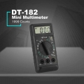 Dt-182 Digital Mini Multimeter Dc/ac Voltage Current Meter Handheld Pocket Voltmeter Ammeter Diode Triode Tester Multitester - I