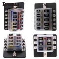 Blade Fuse Box Holder 12v 32v Car Boat Marine Led Indicator - ebikpro.com