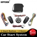 Hippcron Central Door Lock Car Remote Control Keyless Entry Push Start System With Door Window Trunk Control Function Universal|