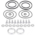 Twin Double Dual Seals & Rattle Ring Repair/Upgrade Kit For BMW Vanos M52TU M54 M56 11361440142 PTFE Car Accessories|Intake