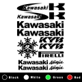 Reflective Kawasaki Stickers Motorcycle Decals Logo Accessories For Kawasaki Z750 Z800 Z1000 Z900 Z650 Ninja 650 400 z400 Versys