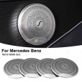 4 Pcs Car Door Audio Speaker Decarotion Cover Loudspeaker 3d Trim Car Styling For Mercedes Benz Amg C E Class W205 W213 Glc - In