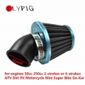 FLYPIG 35mm Air Filter Bent Tube Fit Cleaner 45 Degree for 70 90 110 125cc 150cc 250cc Motorcycle Scooter ATV Dirt Bike|Air Filt