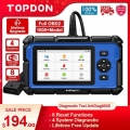 TOPDON OBD2 Scanner Professional Car Diagnostic Tool ABS Airbag Oil EPB DPF TPMS BMS Reset Automotive Code Reader ArtiDiag600S|