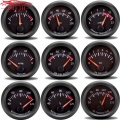 52MM Gauge 12V Water Temp Oil Temp Gauge Oil Press Fuel Volts Gauge Air Fuel Ratio Boost Exhaust Temp Vehicle Meter Black Shell|