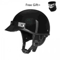 Motor Helmet Retro Motorcycle Helmet Moto Helmet Scooter Vintage Half Face Biker Motorbike Crash Moto Helmet Casco Moto| | - O