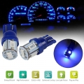 10pcs 5630-smd Car Dashboard Instrument Led Light T10 Blue 12v Map Lamp - Signal Lamp - ebikpro.com