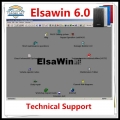 Newest Elsawin 6.0 For A-udi For V-w Auto Repair Software Elsa Win V6.0 Send 80gb Hdd Car Repair Software Multi-language - Diagn