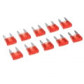 10 Pieces Mini 10A Blade Fuse Red for Auto Car Truck Replacement|Fuses| - ebikpro.com