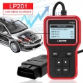 LP201 Car Diagnostic Tools OBD2 Scanner OBD 2 Code Reader LCD Display Automotive Accessories For Opel Citroen Renault Peugeot|Co