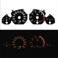 DASH 7000 RPM EL Glow Gauge for 3 series E46 Petrol Reverse Glow Orange lighting|Speedometers| - ebikpro.com