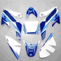 Blue/white CRF 50 3M sticker/decals/Paster/graphic of CRF50 dirt bike/pit bike use!|crf 50|3m decalssticker crf - Ebikpro.