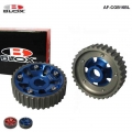 Blox 2pcs Adjustable Cam Gears Alloy Timing Gear For Honda Integra B20 B21 B-series 88-00 Inlet And Exhaust Af-cgb16 - Engine -