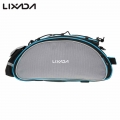 Lixada 13L Bicycle Rear Seat Bag Outdoor Cycling Bike Rack Seat Bag Rear Trunk Pannier Backseat Bag Handbag Bag Multifunctional