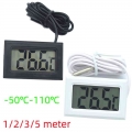 50 to 110 Thermometer Mini Digital LCD Display Gauge Car Air Conditioner Tester Interior Temperature Meter Tools Temperature|Wa