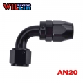 WILLIN AN20 AN Aluminum Swivel Hose End 90 degree Swivel Hose fitting Oil/Fuel Fitting Adaptor Oil cooler hose fitting|an fitt