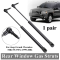 2pcs Rear Window Boot Gas Support Struts For Jeep Grand Cherokee Mki Wj Wg 1999-2004 55136761aa 55136965aa - Strut Bars - Office