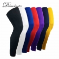 1 PCS Lengthen Compression Leg Warmers Basketball Football Cycling Socks Knee Calf Sleeves UV Sun Leg Warmers Men Women|leg warm