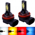 2XP13W H11 H8 H4 H1 H3 H7 9005 9006 HB4 HB3 H16 5202 3030 Chips Fog Lights Bulb Car Driving Light Foglamps Auto Leds Lamp 12V|Ca