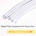 1M ID 0.8 1 1.2 1.5 2 3 4 5mm Odorless Transparent PVC Plastic Soft Hoses Water pump Flexible Tube|Fuel Saver| -