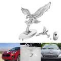 1pc Car Bonnet Front Hood Eagle Ornament Badge Auto Front Cover 3d Eagle Emblem Car Modification Accessories Exterior Decoration