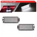 2PCs White Car Led Number License Plate Lights Direct Fits For Renault Clio Megane Twingo II Lagane II 5D Vel Satis Master|Signa