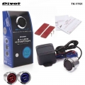 12v Red/blue Led Car Keyless Engine Start Push Button Switch Ignition Starter Kit Tk-yy01 - Voltage Regulators - ebikpro.co