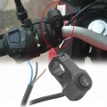 7/8in 22mm 12v Motorcycle Handlebar Control Switch Aluminum Alloy Dual Button Control Headlight Flasher Speaker Switch 2 Choice|