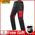 DUHAN Men's Motorcycle Pants Motocross Trousers Waterproof Cycling Pants Off Road Racing Clothing Wear Resistant Protective