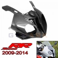 Motorcycle For BMW S1000RR S1000 RR 2009 2010 2011 2012 2013 2014 ABS Carbon Fiber Headlight Air Intake Cover Large Lamp Cover|F