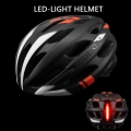 MTB Road Bike Downhill Helmet LED Lights Cycling Helmet Outdoor Sport Riding Helmet For Man Mountain Road Bicycle Helmet|Bicycle