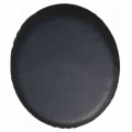 1pcs Black Car Tire Cover 13'',14", 15",16",17",18'' Inch Pvc Pu Spare Tyre Wheel Valve Cove