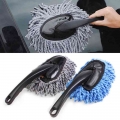 Car Cleaning Brush Vehicle Clean Tool Microfiber Brush Car Washing Glass Brushes Durable Soft Mop Dusting Tool Auto Accessories|