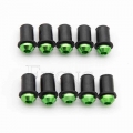 10PCS 5mm Windscreen Windshield Bolt Screw Kit For Kawasaki ZX6R ZX7R ZX10R ZX14R ZZR 400 600 1200 1400 ZX636 Ninja 125 250 300|