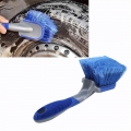 Car Wheel Soft Brush Tire Cleaner Washing Tools Blue For Auto Detailing Motorcycle Cleaning Tools - Sponges, Cloths & Brushe