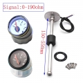 52mm Fuel Level Gauge For Marine Boat Yacht Fuel Level Sensors Water Level Sensors 0-190ohm Oil Liquid Tank Indiator 150mm 200mm