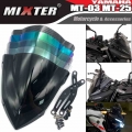 Motorcycle Sports Touring Front WindScreen Windshield Viser Visor Wind Deflector Fits For YAMAHA MT25 MT03 2020 2021 MT 25 MT 03