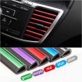 Car Interior Air Conditioner Outlet Vent Grille Car Interior Decoration Strip For Vw Polo 6r Gti Golf 4 5 6 7 Jetta Mk5 Mk6 - In