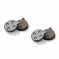 2 Pairs Black Resinbicycle Disc Brake Pads For Zoom Db280 Db550 Db450 Db350 - Bicycle Brake - Ebikpro.com