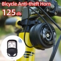 125db USB Charge Bicycle Electric Bell Cycle Motorcycle Scooter Trumpet Horn Optional Anti theft alarm Siren & Remote Contro