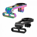 GUB 696 Bicycle Speedometer Support t Stem Mount for Stopwatch CATEYE Garmin Bryton Wahoo W/ Sports Camera Adapter Torch Stand|B