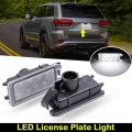 For Jeep Grand Cherokee Compass Patriot For Maserati Levante For Fiat 500 For Dodge Viper White Led License Number Plate Light -