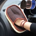 Wool Soft Car Cleaning Gloves Washing Brush Car Styling Motorcycle Washer Care Products Car Paint Wash Tools Auto Accessories|Sp