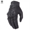 ROAOPP Retro Pursuit Real Leather Motorcycle Gloves Touch Screen Men Women Motocross Waterproof Electric Bike Gloves Moto Glove|