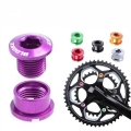 BLOOKE MTB Road Bike Chainring Screw Single Speed Aluminum Alloy Crankset Cover For Shimano Sram Chainwheel Crank Bolt Cap Parts